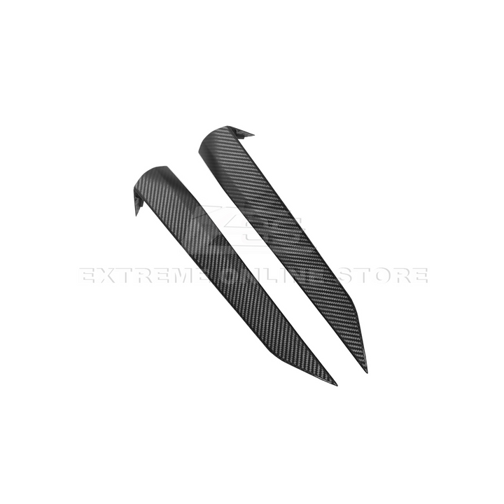 Corvette C8 DRY CARBON FIBER Replacement Side Door Garnish