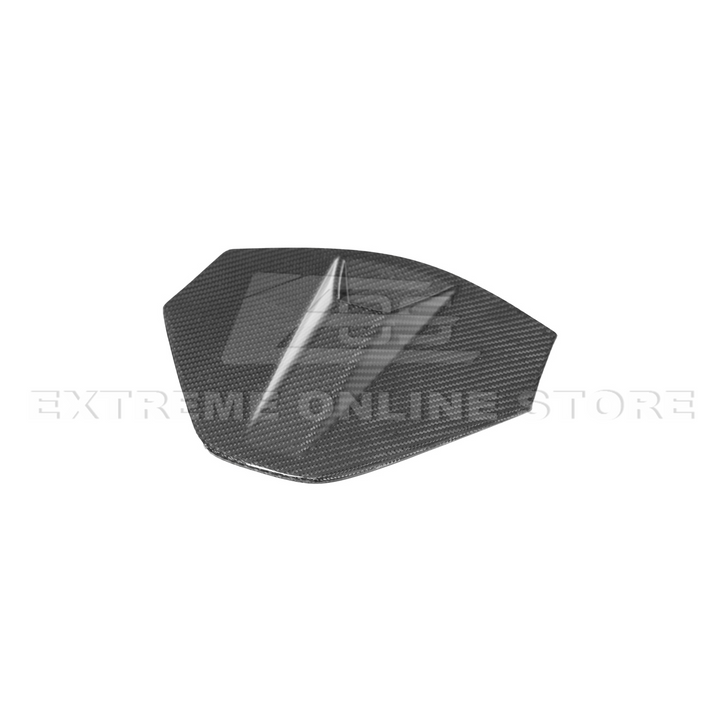 Corvette C8 Coupe DRY CARBON FIBER Rear Decklid Camera Cover