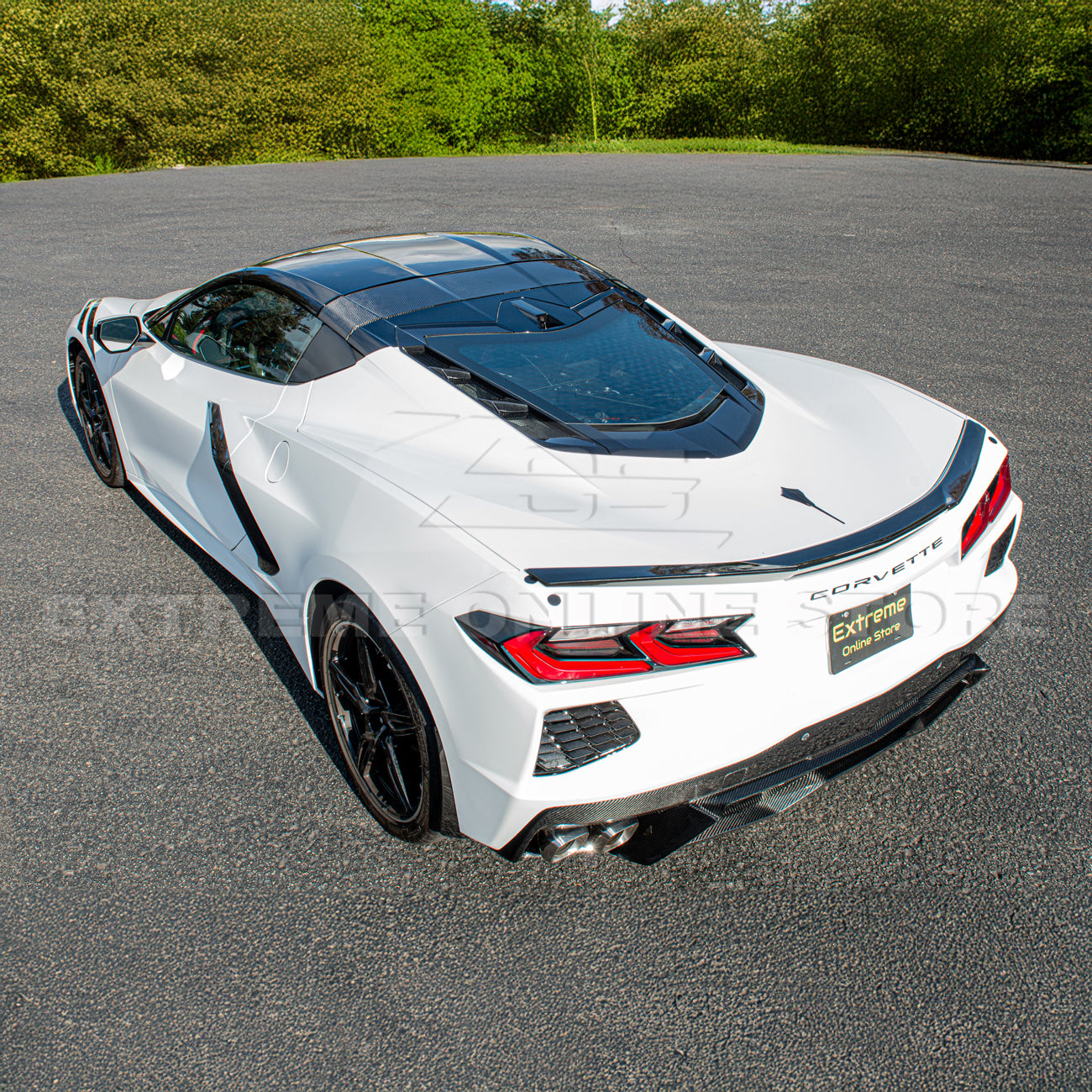 Chevrolet Corvette C8 Low Profile Rear Lid Spoiler