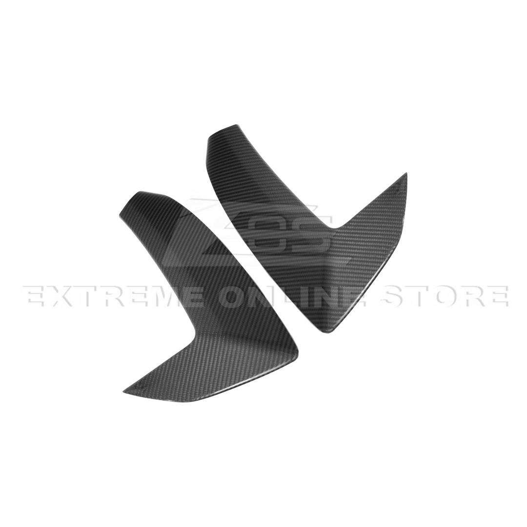 Corvette C8 DRY CARBON FIBER Replacement Side Door Garnish