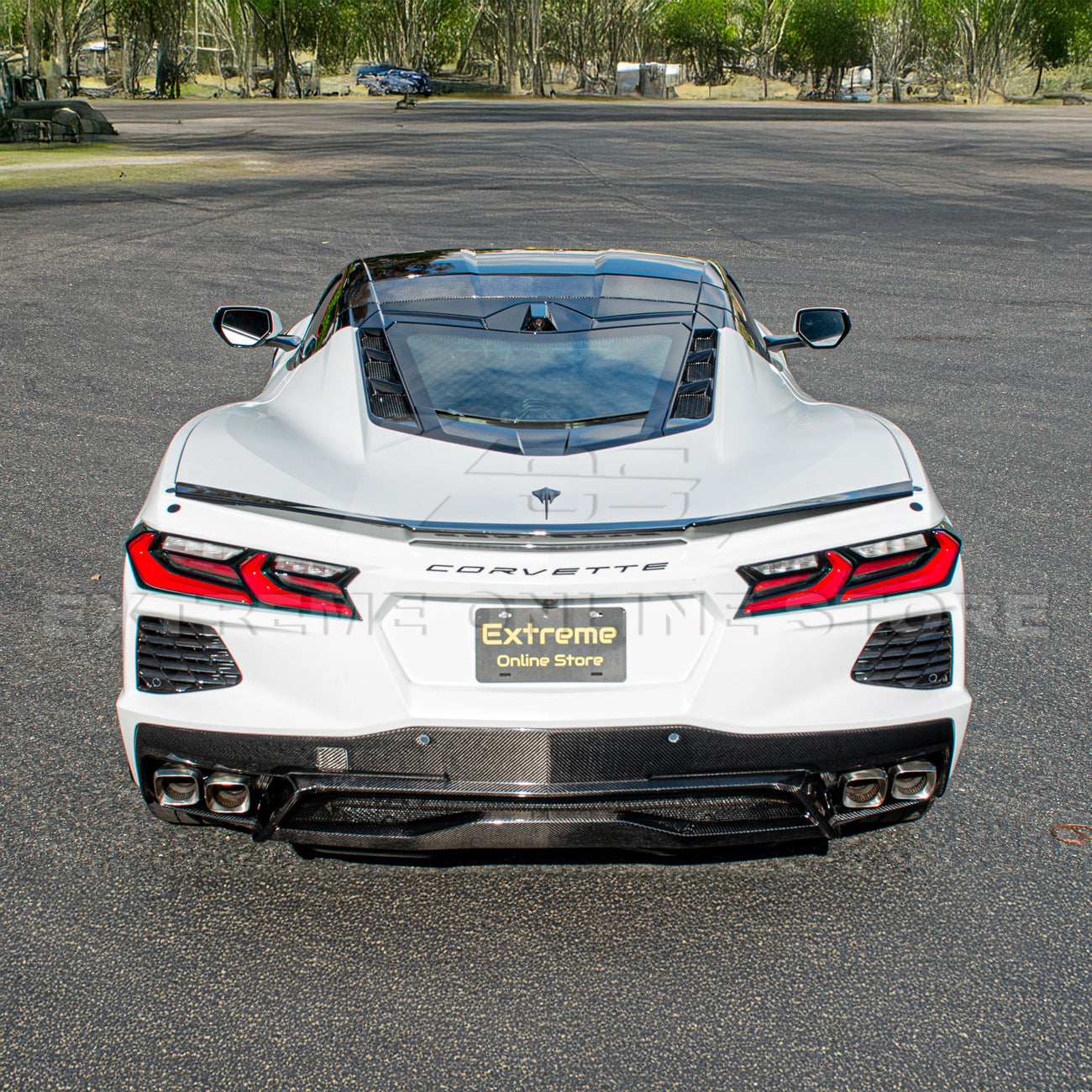 Chevrolet Corvette C8 Low Profile Rear Lid Spoiler