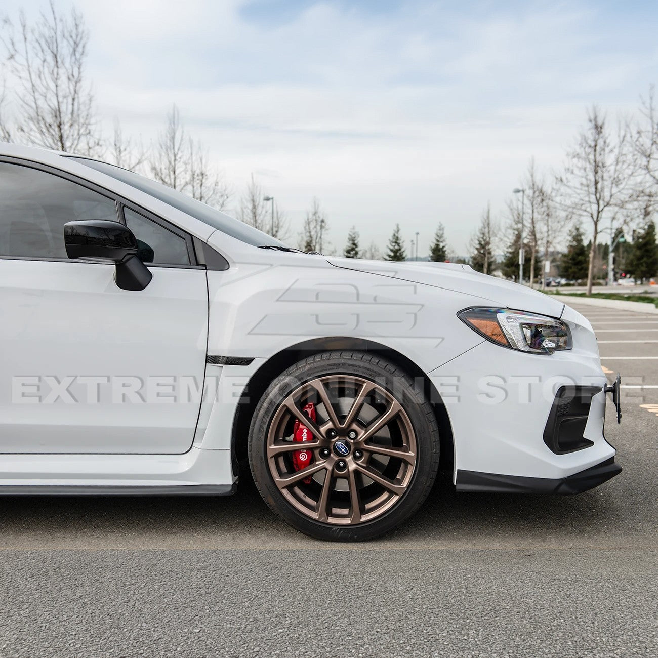 2018-21 Subaru WRX / STi VRS Style Front Splitter Lip Ground Effect