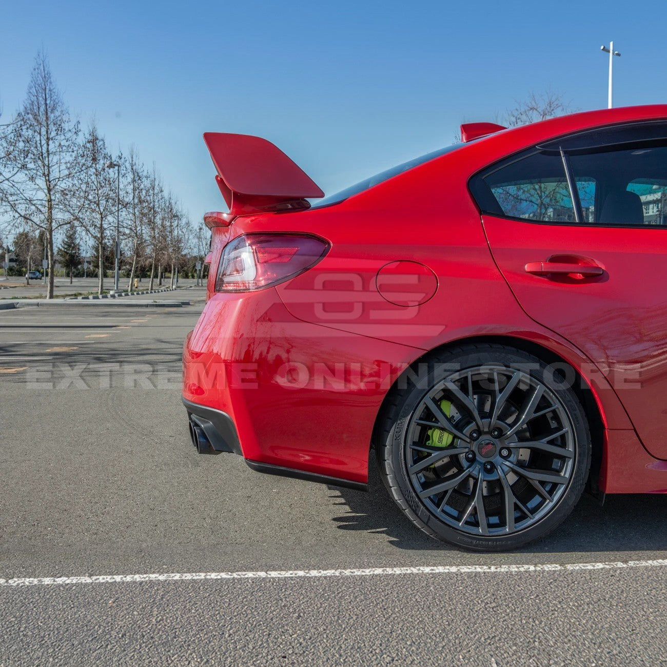 2015-21 Subaru WRX / STi CS Style Rear Apron Lip Splitter