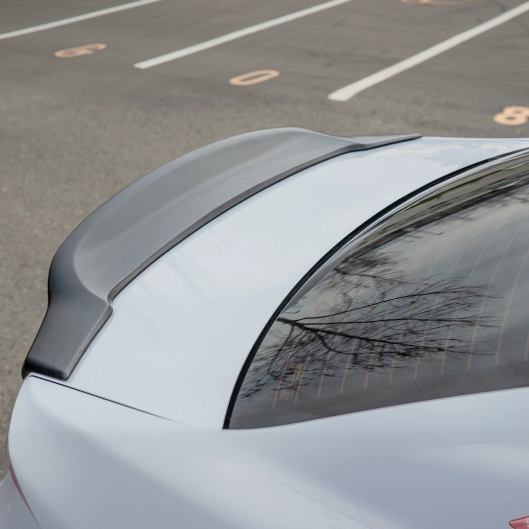 V3 Gloss Black Duckbill Highkick Trunk Spoiler For 2015-2021 Subaru WRX STI – Rear, Plastic, Adhesive/Bolt-On
