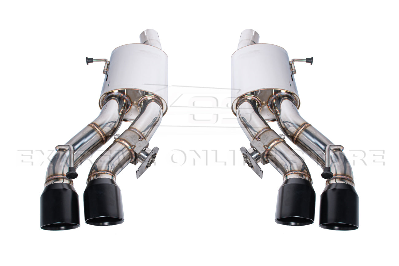 2016-19 Cadillac CTS-V Dual-Mode Mufflers Axle-Back Exhaust System