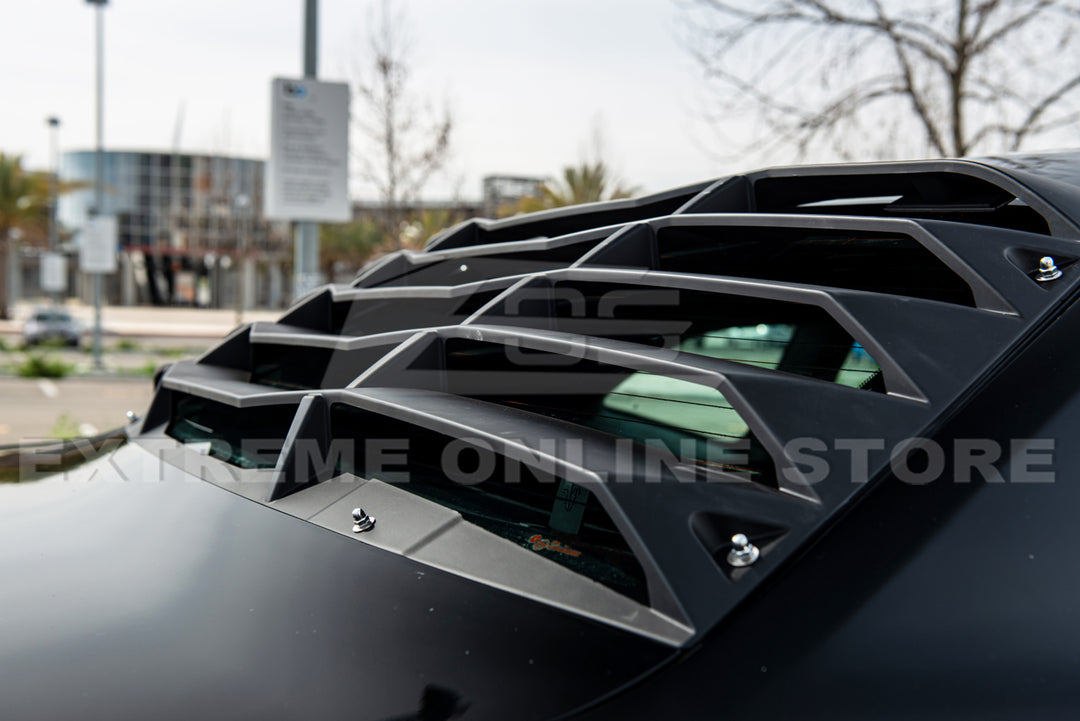 2008+ Dodge Challenger Rear Window Louver Sun Shade Cover