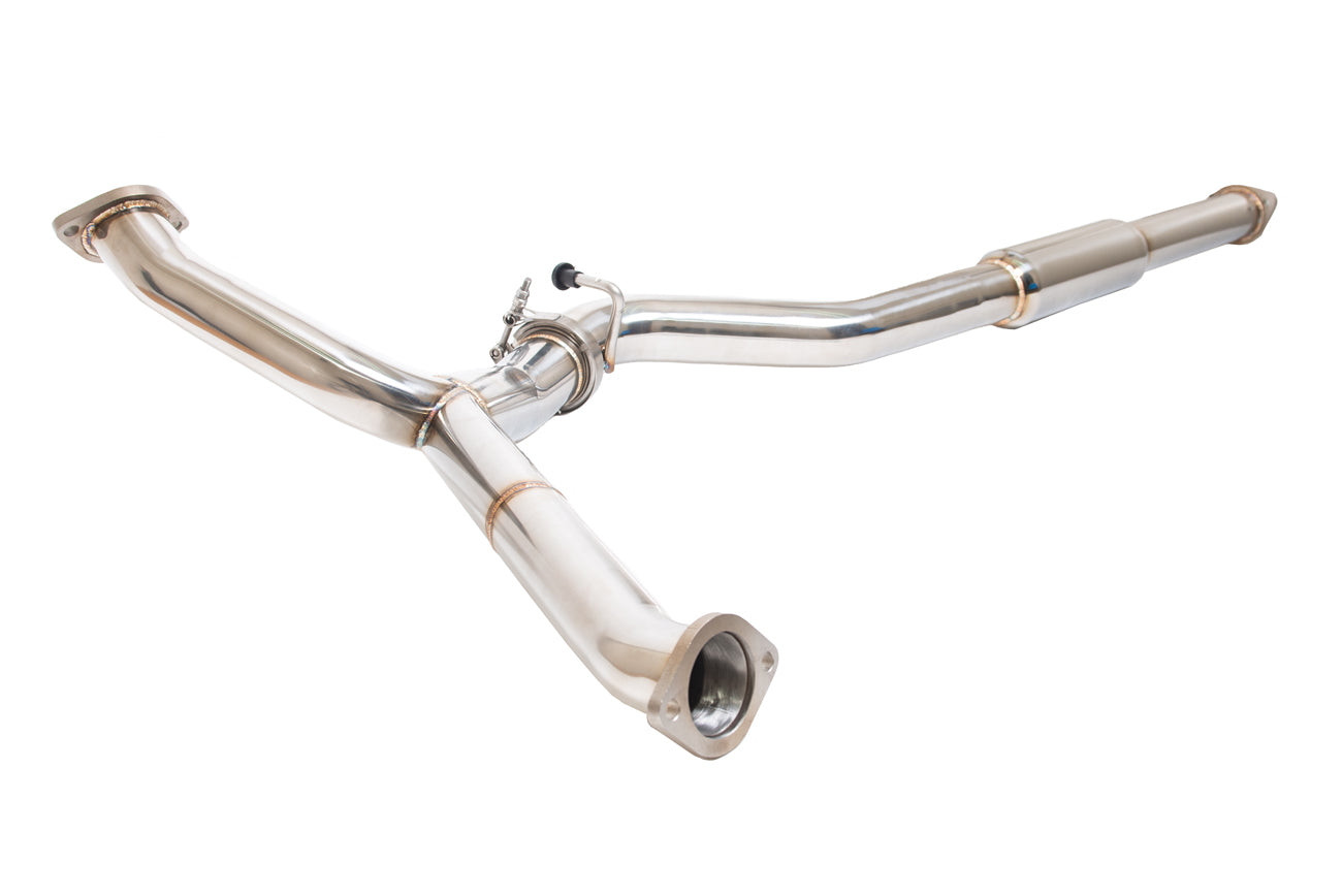 2022-Up Subaru WRX | 3" to 2.5" Piping T304 Stainless Steel Resonated Mid Pipe