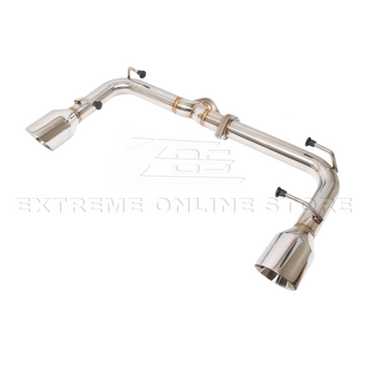 2022-Up Toyota GR86 Subaru BRZ Cat Back Dual Tips Exhaust Kit