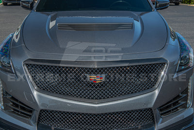 2016-19 Cadillac CTS-V Carbon Fiber Front Grille Insert