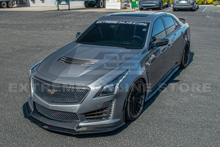 2016-19 Cadillac CTS-V DRy Carbon Fiber Front Grille Insert