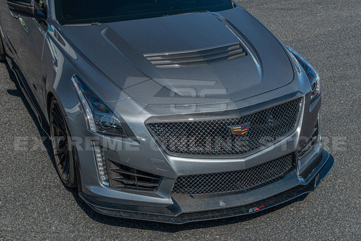 2016-19 Cadillac CTS-V DRy Carbon Fiber Front Grille Insert