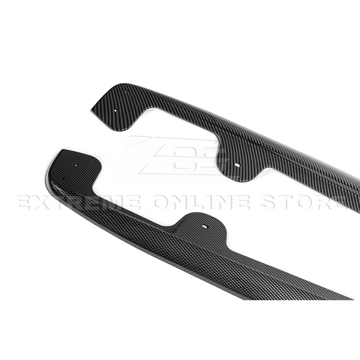 Corvette C6 Base Model Extended Front Splitter Lip &amp; Side Skirts Rocker Panels