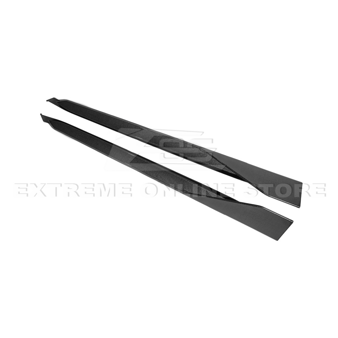 2021-Up BMW G80 M3 G82 G83 M4 Carbon Fiber Front Lip Splitter &amp; Side Skirts