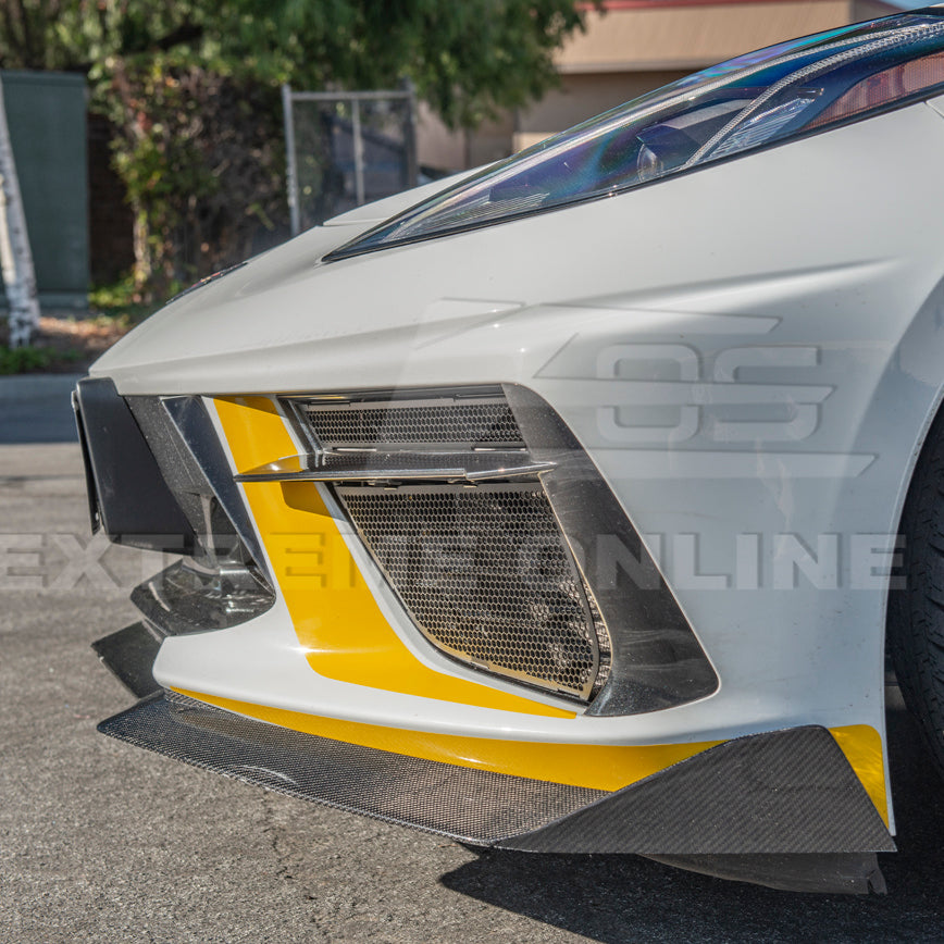Corvette C8 Front Mesh Grill Insert Cover