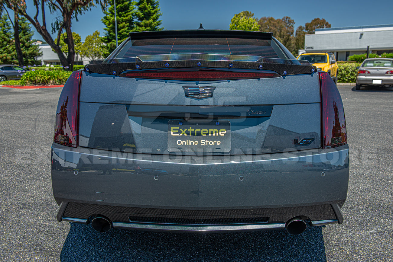 2009-15 Cadillac CTS Sedan Carbon Fiber Rear Diffuser