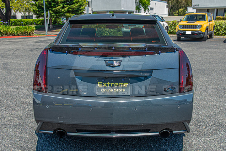 2009-15 Cadillac CTS-V Sedan DRY Carbon Fiber Rear Diffuser