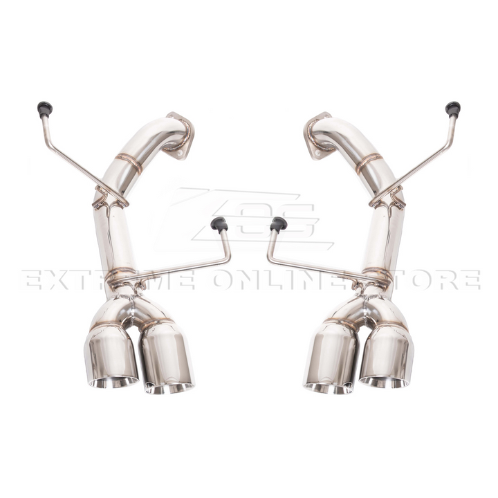 2011-14 Subaru Impreza WRX / STi Muffler Delete Axle Back Quad Exhaust