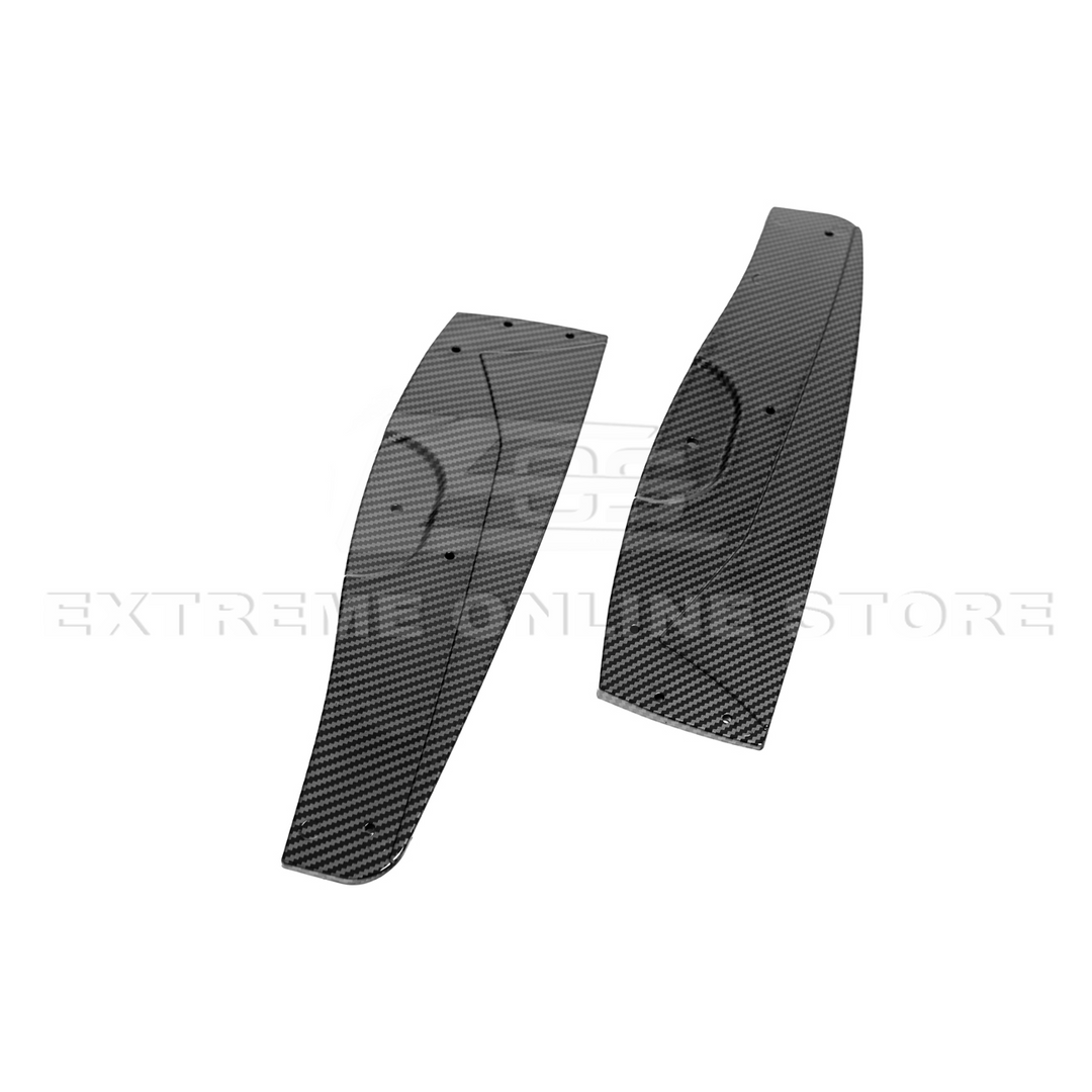 Corvette C6 Base Model Extended Front Splitter Lip &amp; Side Skirts Rocker Panels