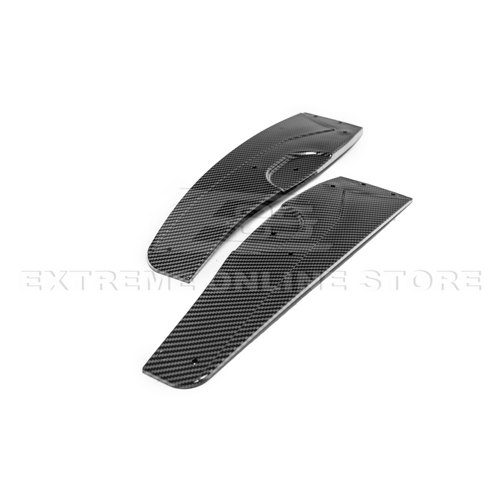 Corvette C6 Base Model Extended Front Splitter Lip &amp; Side Skirts Rocker Panels