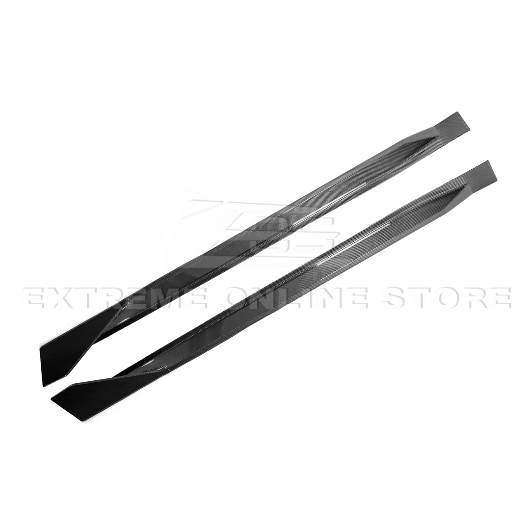 2021-Up BMW G80 M3 G82 G83 M4 Carbon Fiber Front Lip Splitter &amp; Side Skirts