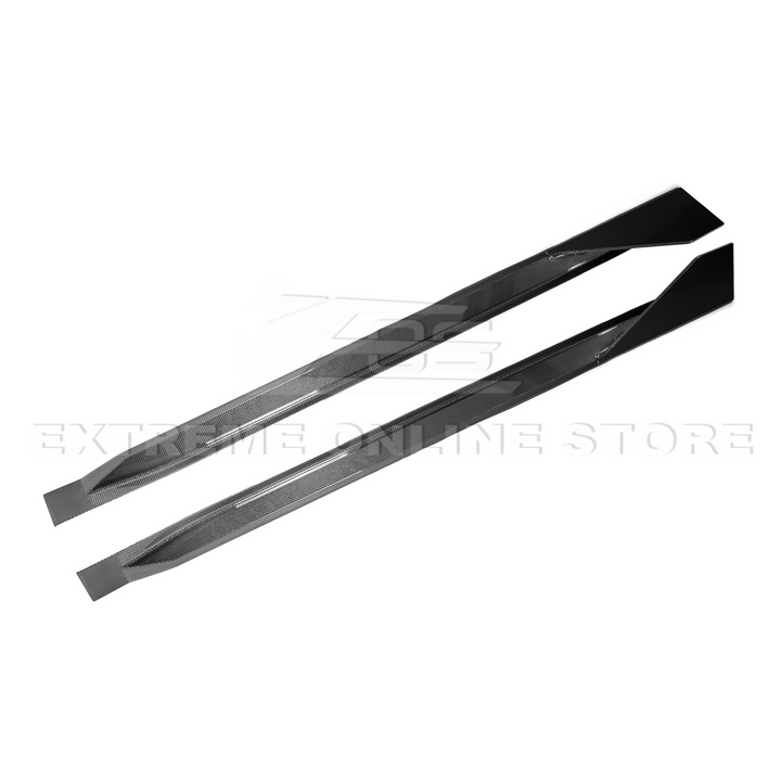 2021-Up BMW G80 M3 G82 G83 M4 Carbon Fiber Front Lip Splitter &amp; Side Skirts