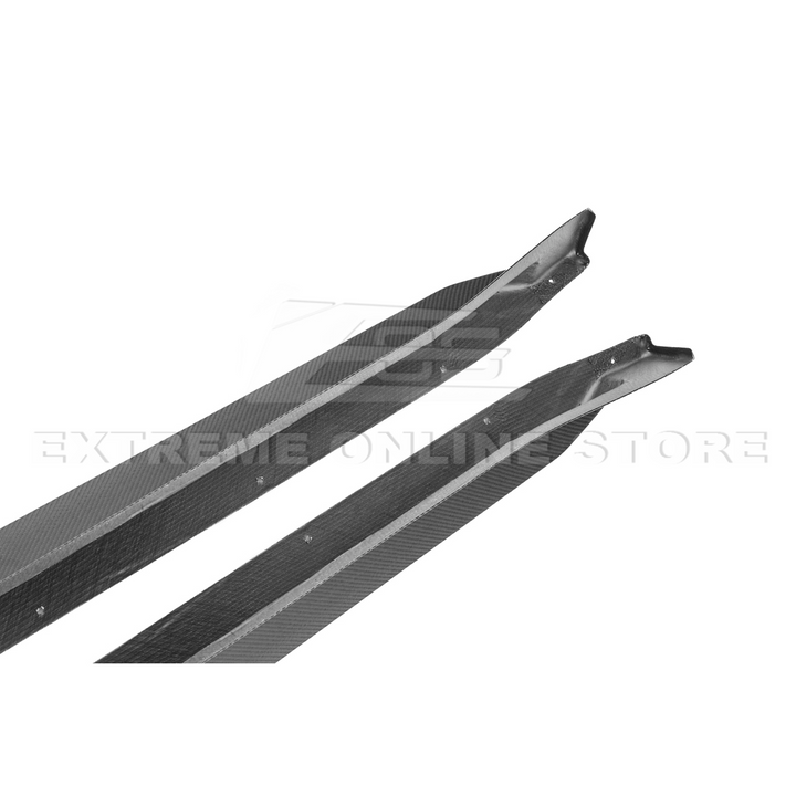 2021-Up BMW G80 M3 G82 G83 M4 Carbon Fiber Front Lip Splitter &amp; Side Skirts
