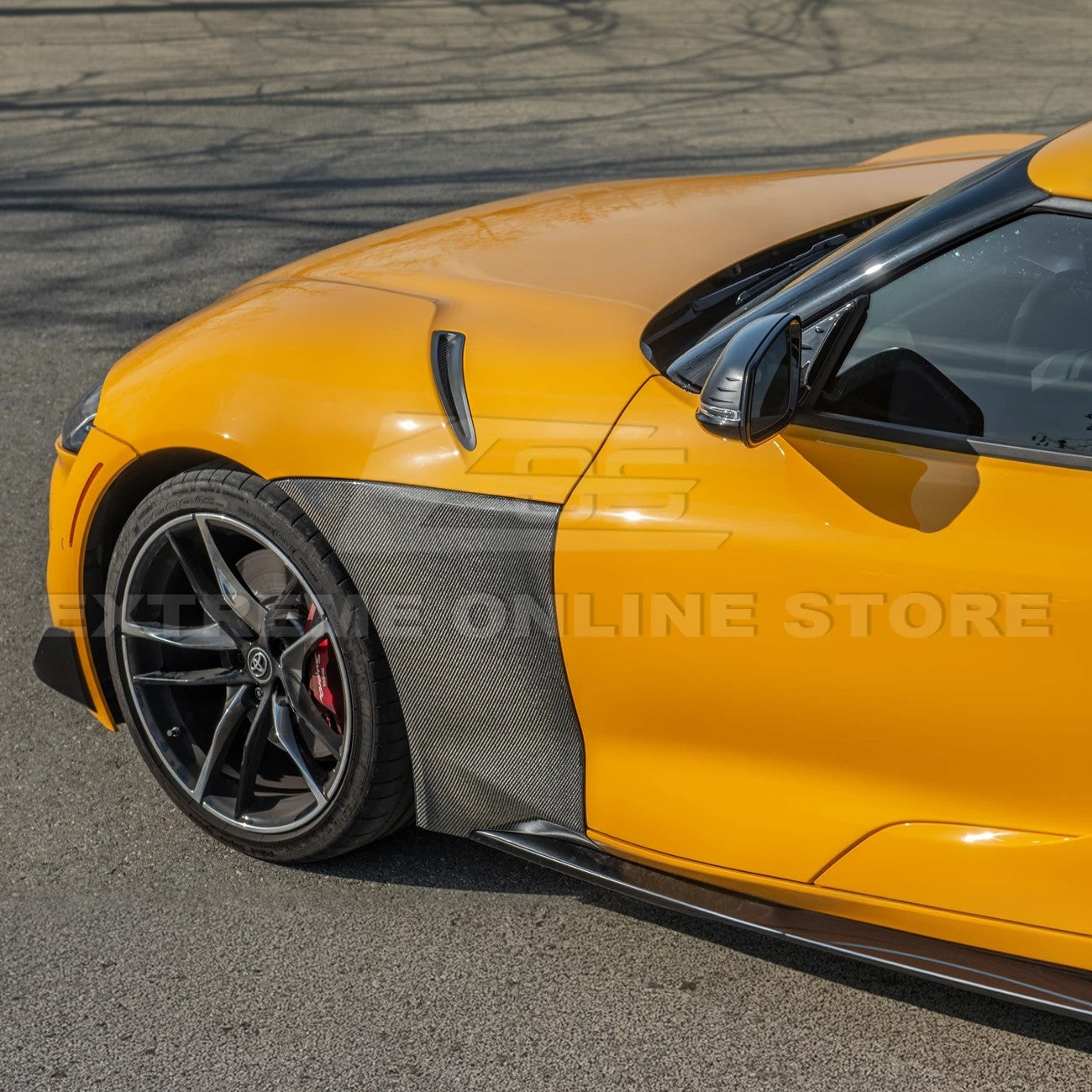 2020-Up Toyota Supra Carbon Fiber Front Side Fender