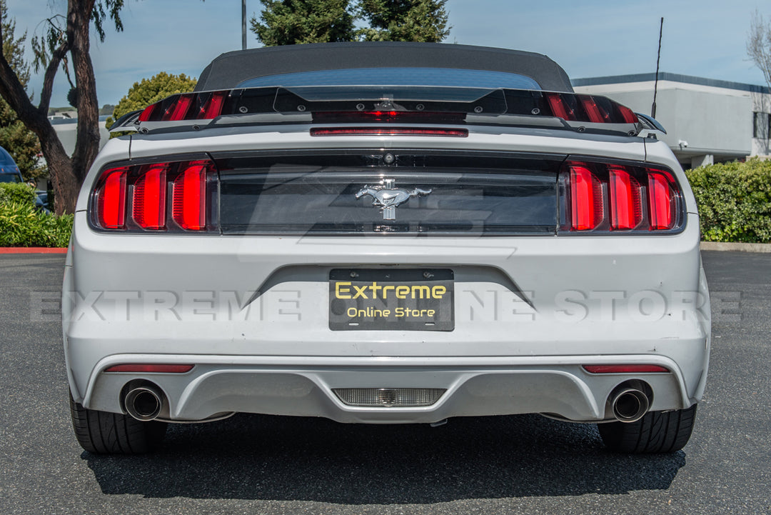 2015-23 Ford Mustang GT350 Rear Spoiler W/ Wicker-Bill Flap Insert
