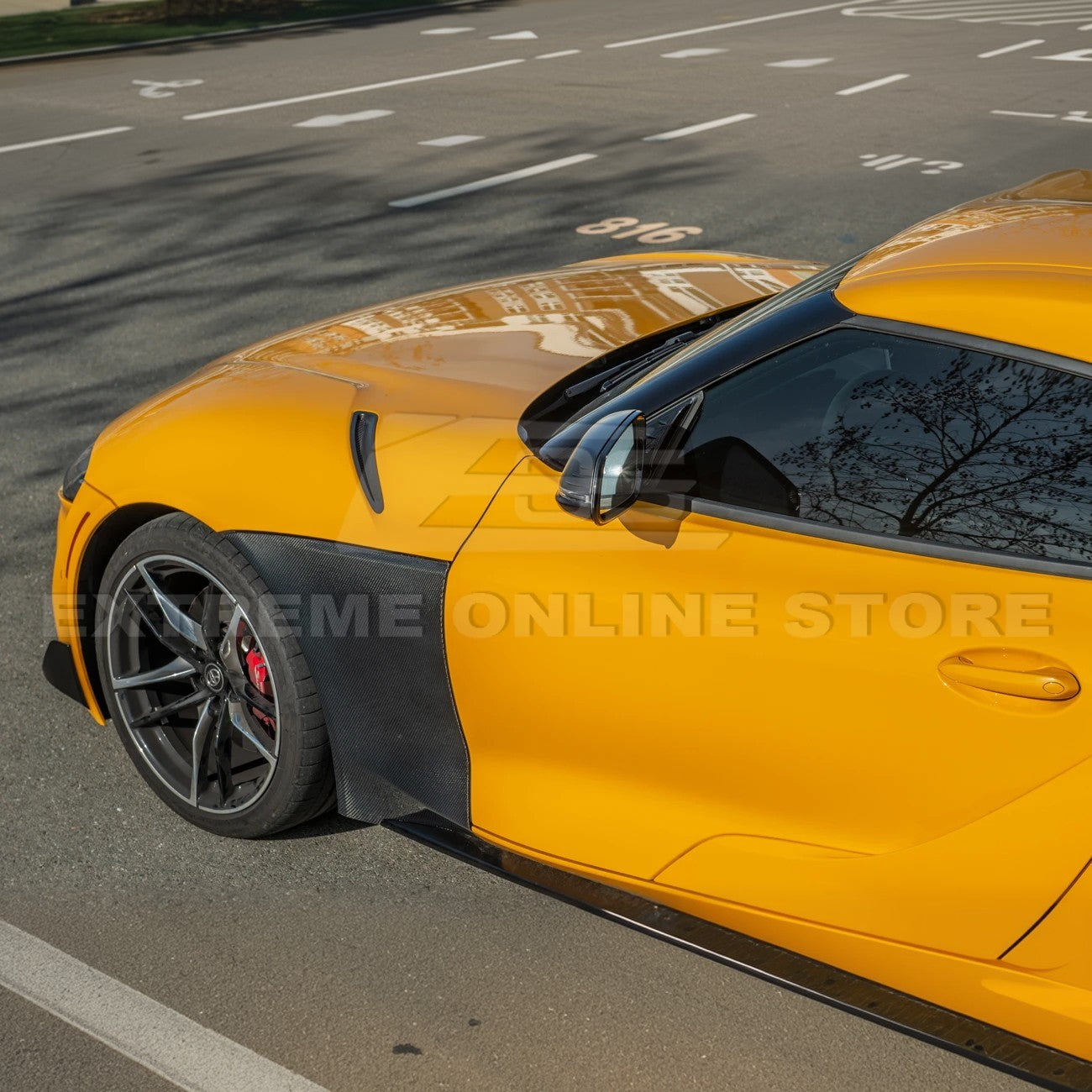 2020-Up Toyota Supra Carbon Fiber Front Side Fender