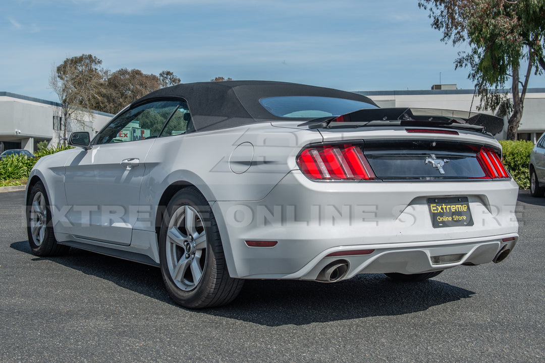 2015-23 Ford Mustang GT350 Rear Spoiler W/ Wicker-Bill Flap Insert