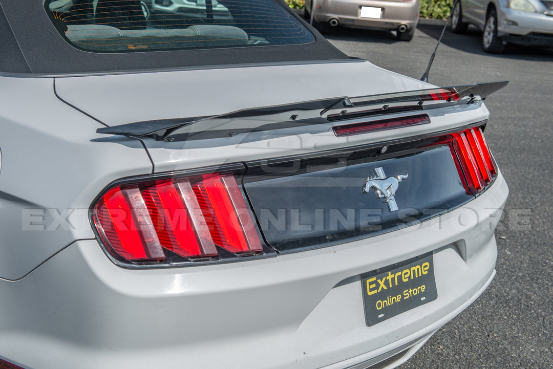 2015-23 Ford Mustang GT350 Rear Spoiler W/ Wicker-Bill Flap Insert