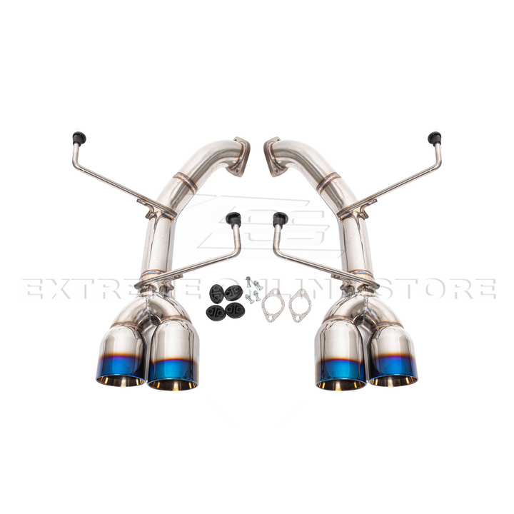 2011-14 Subaru Impreza WRX / STi Muffler Delete Axle Back Quad Exhaust