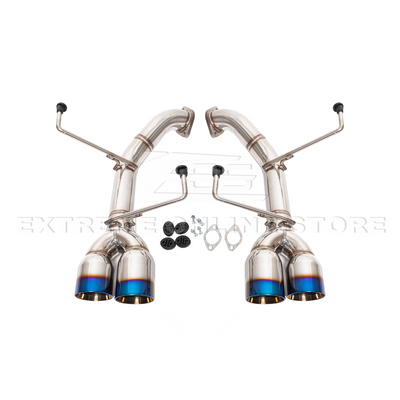 2011-14 Subaru Impreza WRX / STi Muffler Delete Axle Back Quad Exhaust