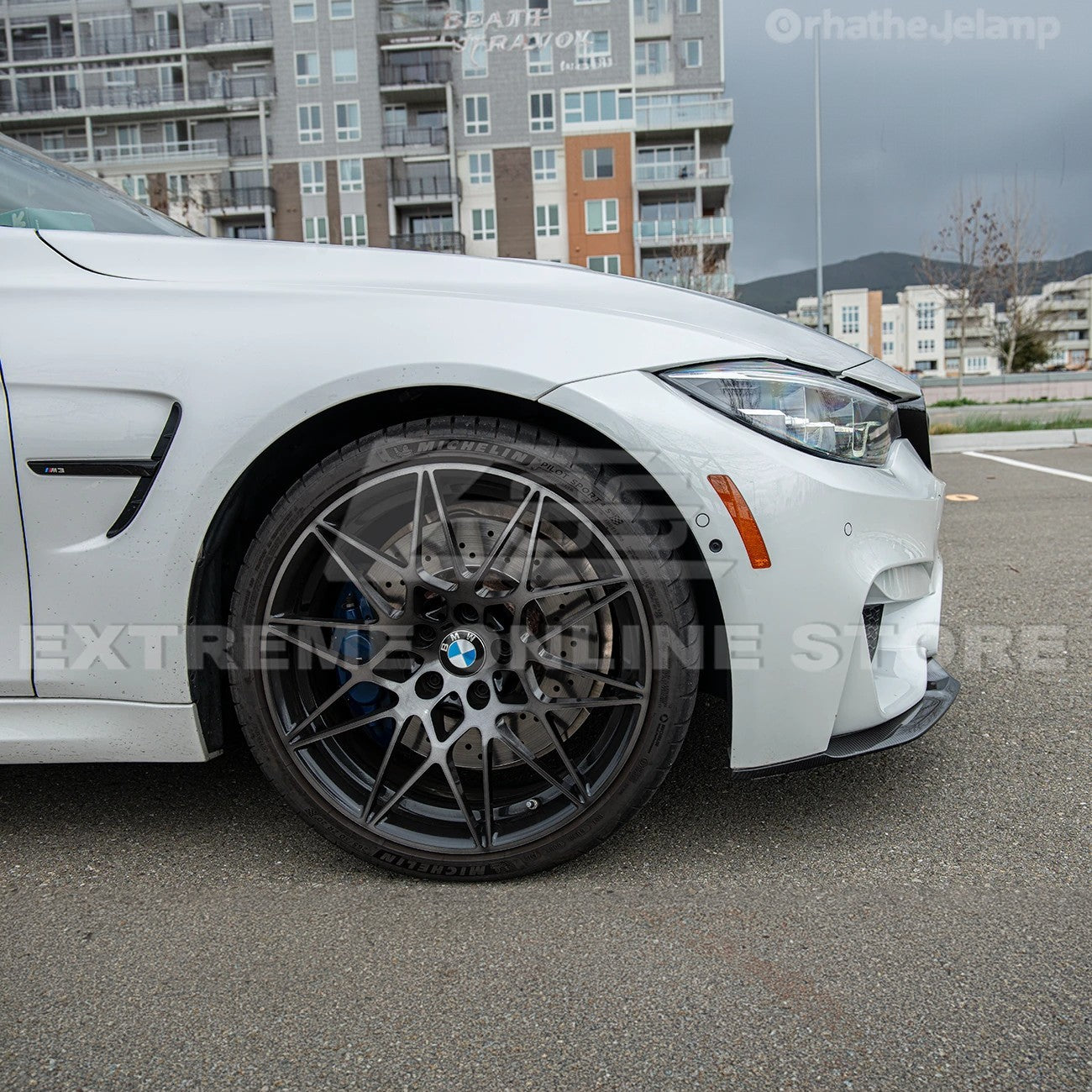 BMW F80 M3/ F82 M4 Carbon Fiber Front Splitter & Side Skirts