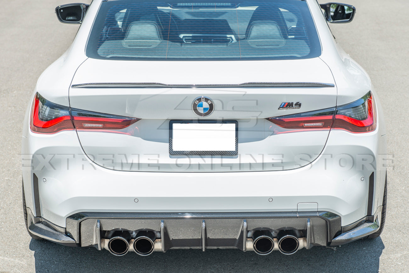 2021-Up BMW M4 Rear Apron Lip Splitter