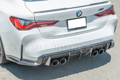 2021-Up BMW M4 Rear Apron Lip Splitter