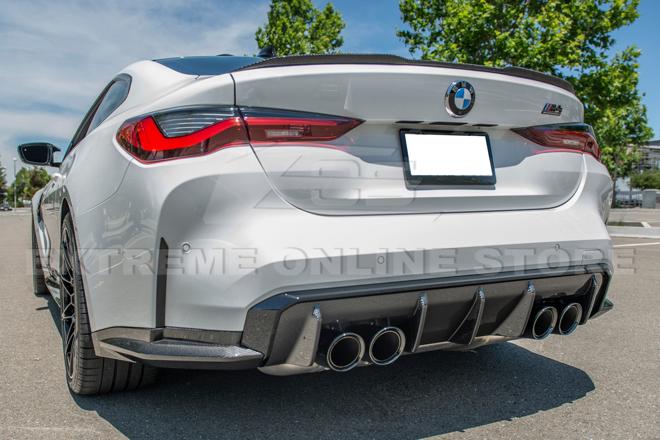 2021-Up BMW M4 Rear Apron Lip Splitter