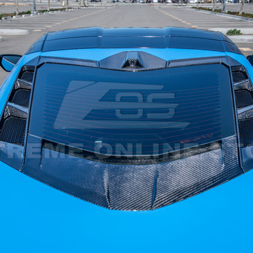 Chevrolet Corvette C8 Coupe  Rear Window Trim