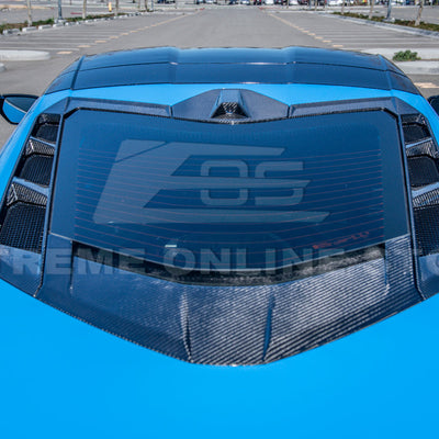 Chevrolet Corvette C8 Coupe  Rear Window Trim