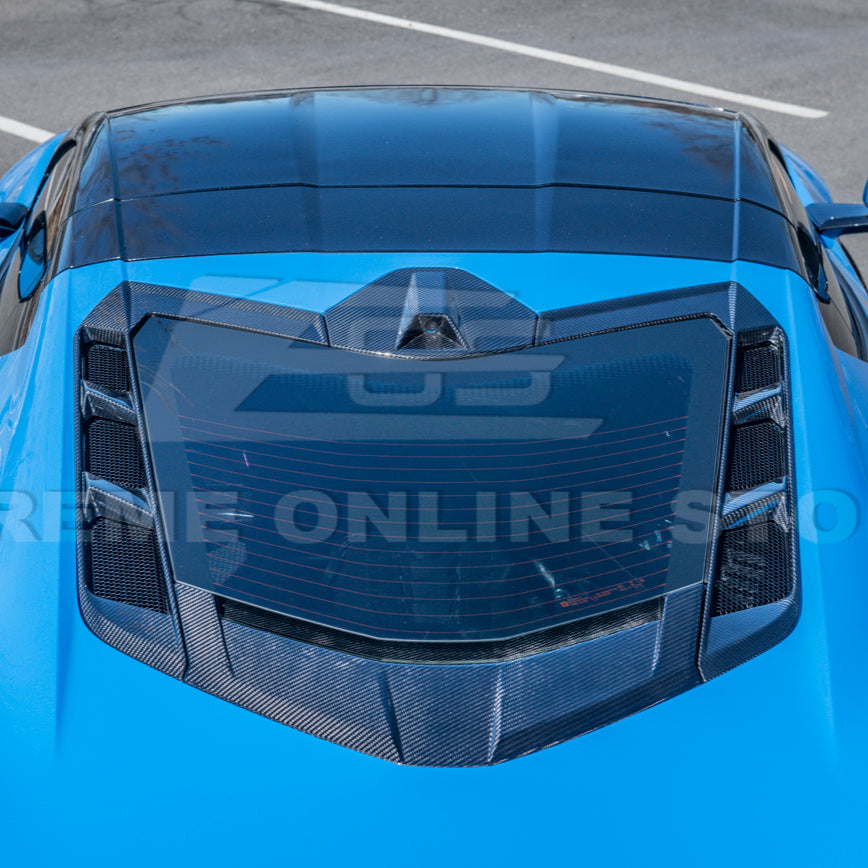 Chevrolet Corvette C8 Coupe  Rear Window Trim