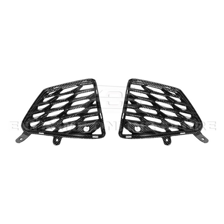 Chevrolet Corvette C8 DRY CARBON FIBER Rear Grill Cover