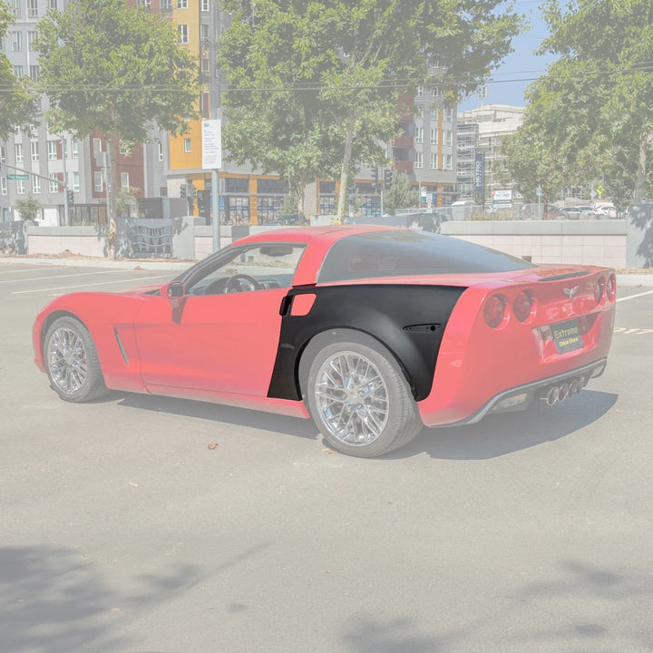 Chevrolet Corvette C6 ZR1 Widebody Conversion Rear Side Fenders
