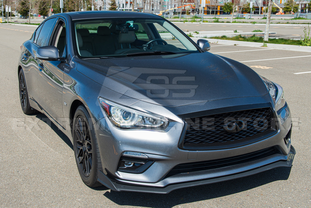 Q50 Front 2018-Up Infiniti Q50 Front Bumper Grille Cover – Extreme Online Store