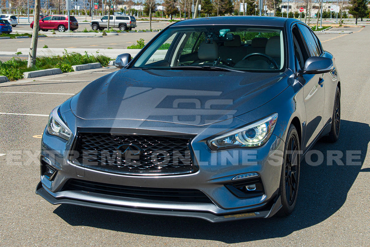 Q50 Front 2018-Up Infiniti Q50 Front Bumper Grille Cover – Extreme Online Store
