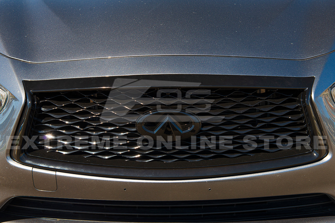 2018-Up Infiniti Q50 Front Bumper Grille Cover