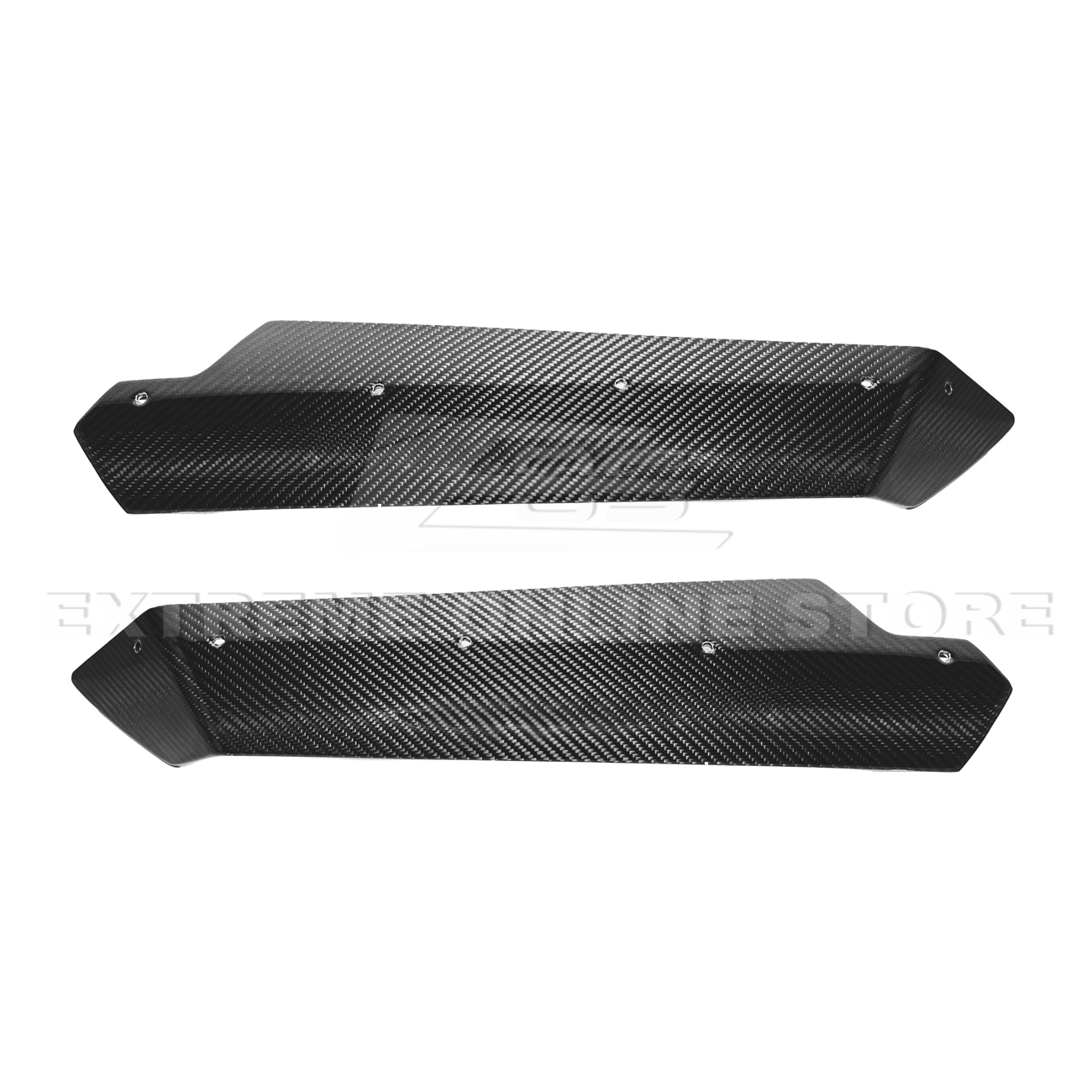Corvette C7 Rear Spoiler Side Winglets
