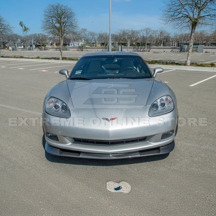 Corvette C6 Base Extended Front Splitter Lip | ZR1 Conversion Package