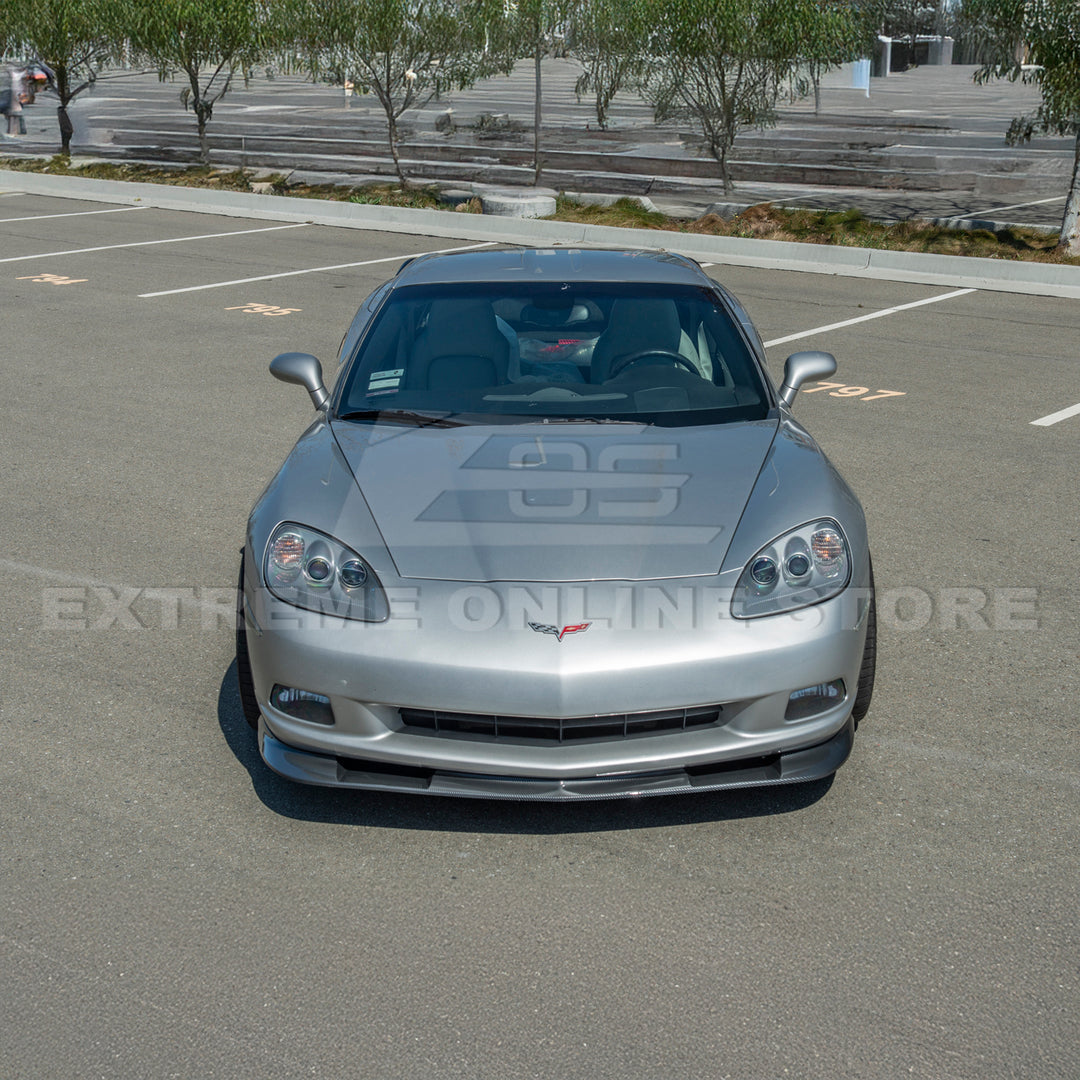 Corvette C6 Base Extended Front Splitter Lip | ZR1 Conversion Package