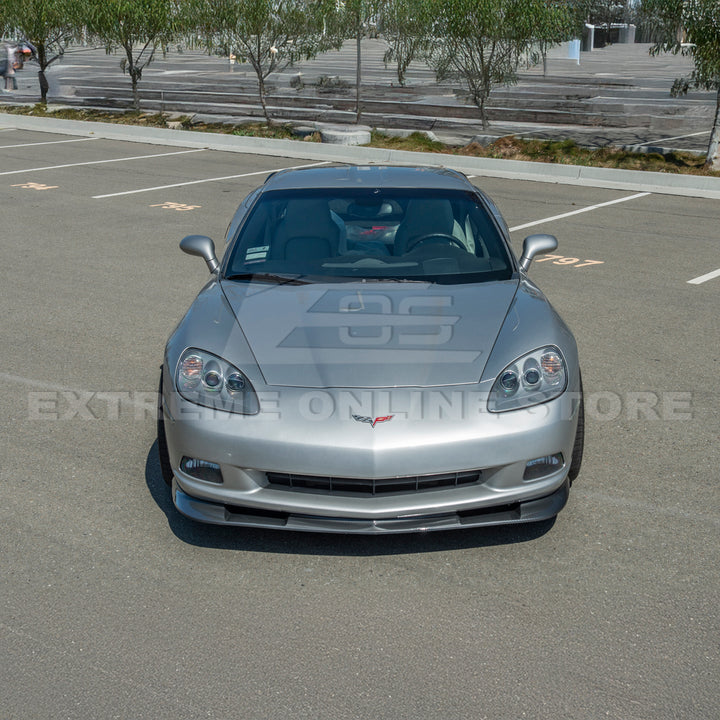 Corvette C6 Base Extended Front Splitter Lip | ZR1 Conversion Package