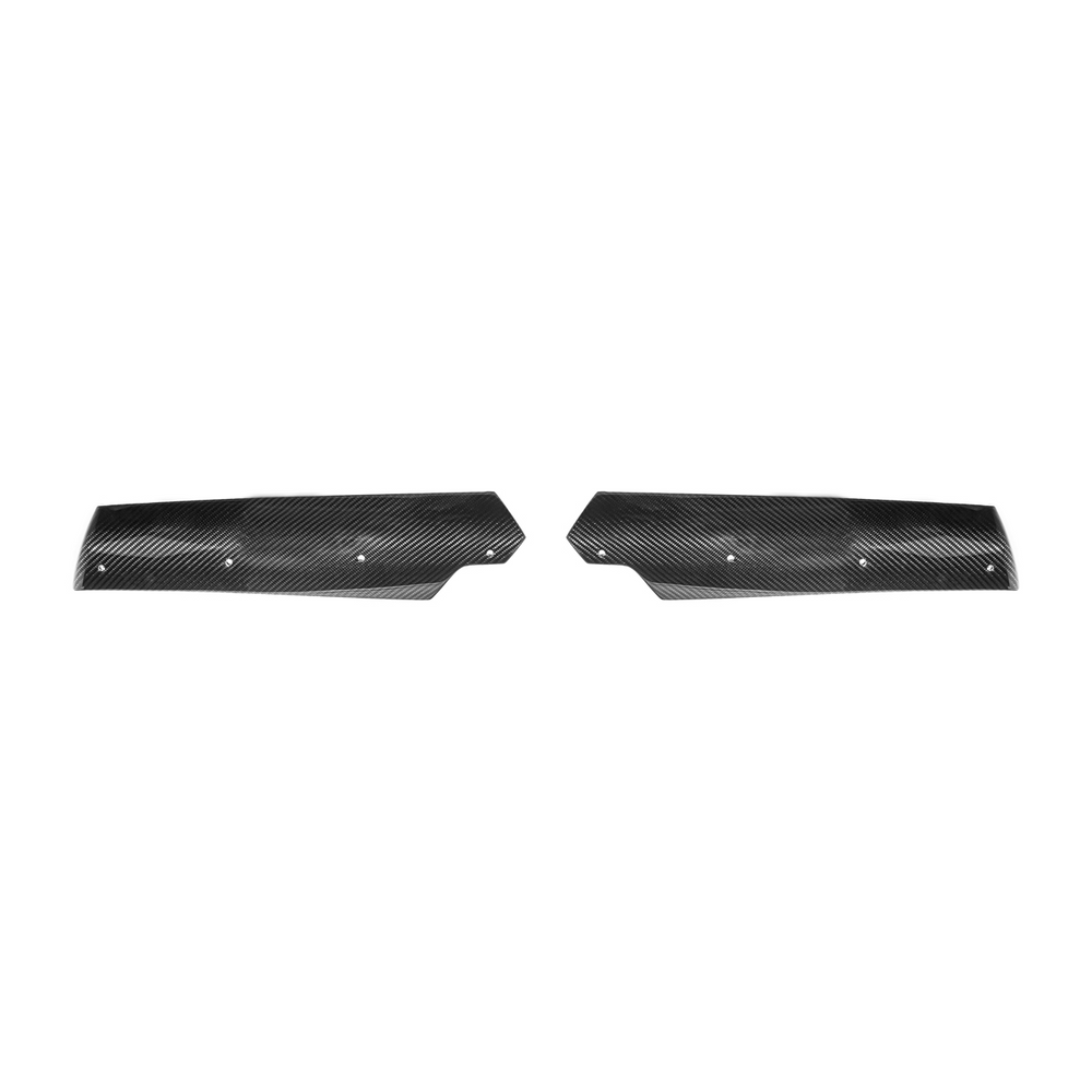 Corvette C7 DRY CARBON FIBER Rear Spoiler Side Winglets